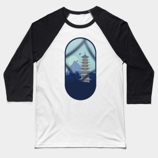 Montain Art Baseball T-Shirt